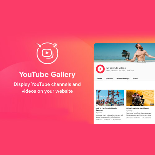 YouTube Plugin ? WordPress Gallery for YouTube