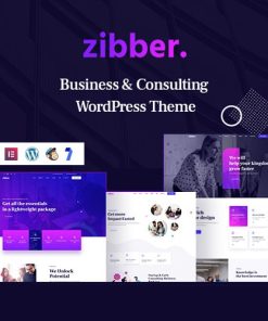 Zibber  -  Consulting Business WordPress Theme + RTL