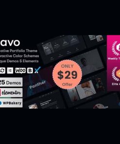 Avo  -  Creative Portfolio & Agency WordPress Theme