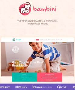 Bambini  -  Pre-School and Kindergarten Theme