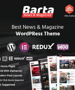 Barta  -  News & Magazine WordPress Theme