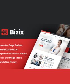 Bizix  -  Corporate and Business WordPress Theme