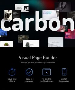 Carbon  -  Clean Minimal Multipurpose WordPress Theme