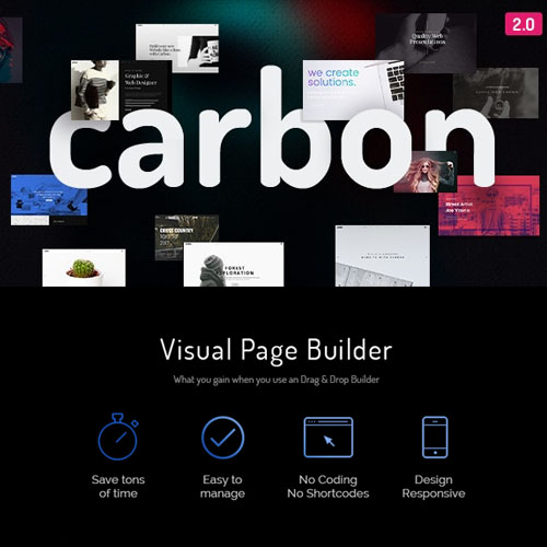Carbon - Clean Minimal Multipurpose WordPress Theme