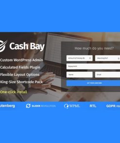 Cash Bay  -  Banking and Payday Loans WordPress Theme