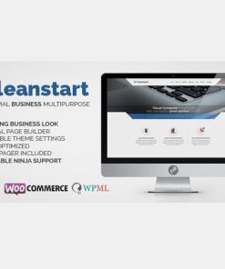 Corporate Business WordPress Theme  -  Cleanstart