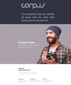 Corpus  -  Responsive Corporate WordPress Theme