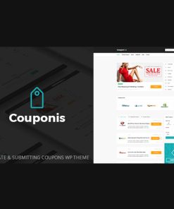 Couponis  -  Affiliate & Submitting Coupons WordPress Theme