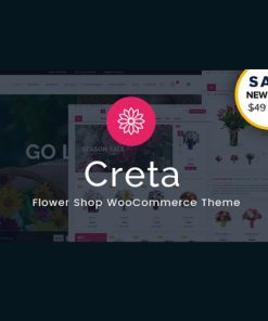 Creta  -  Flower Shop WooCommerce WordPress Theme