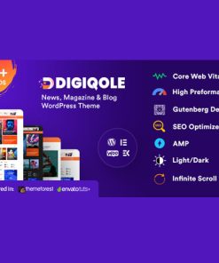 Digiqole  -  News Magazine WordPress Theme