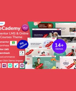 eCademy  -  Education LMS & Online Coaching Courses WordPress Theme