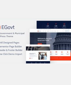 EGovt  -  City Government WordPress Theme