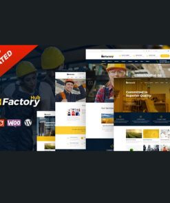 Factory HUB  -  Industry and Construction WordPress Theme