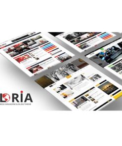 Gloria  -  Multiple Concepts Blog Magazine WordPress Theme
