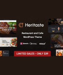 Heritaste  -  Restaurant WordPress Theme
