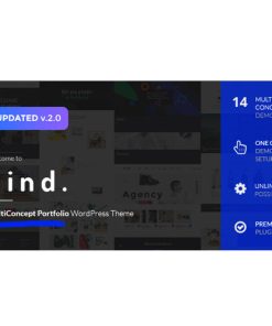 Hind  -  Multi-Concept Portfolio & Photography WordPress Theme
