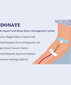 IDonatePro  -  Blood Donation, Request And Donor Management WordPress Plugin