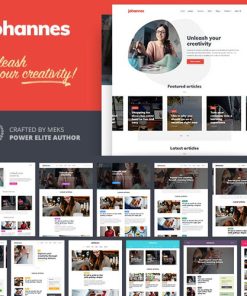 Johannes  -  Personal Blog Theme for Authors and Publishers