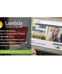 Lambda  -  Responsive Moodle Theme