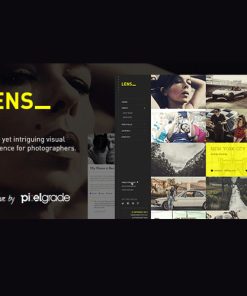 LENS  -  An Enjoyable Photography WordPress Theme