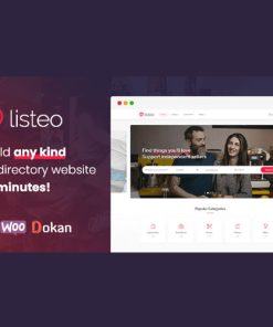Listeo  -  Directory & Listings With Booking  -  WordPress Theme
