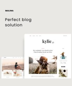Malina  -  Personal WordPress Blog Theme