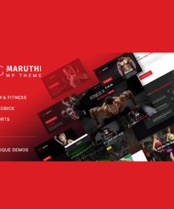 Maruthi  -  Fitness Gym Trainer WordPress Theme