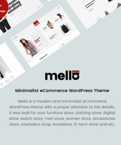 Mella  -  Minimalist Ajax WooCommerce WordPress Theme
