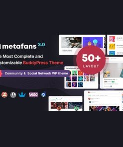 MetaFans  -  Community & Social Network BuddyPress Theme
