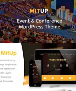 MitUp  -  Event & Conference WordPress Theme