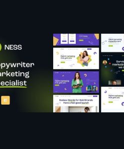 Ness  -  Marketing Agency & SMM WordPress Theme