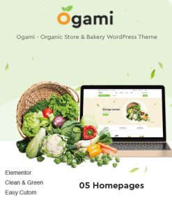Ogami  -  Organic Store WordPress Theme