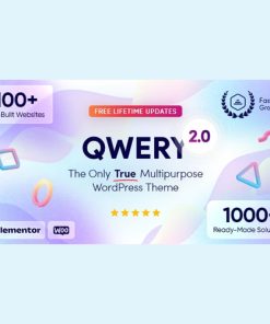 Qwery  -  Multi-Purpose Business WordPress & WooCommerce Theme