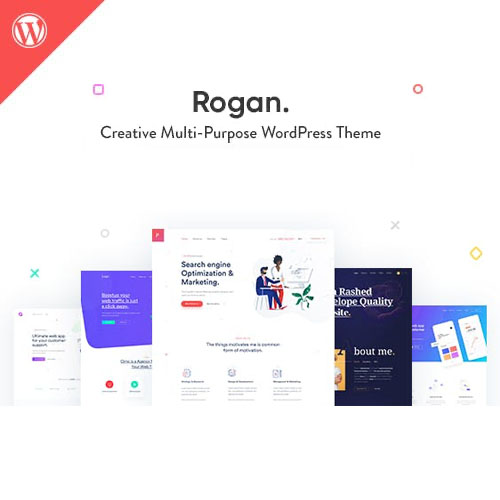 Rogan - Creative Multipurpose WordPress Theme for Agency, Saas, Portfolio