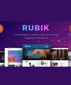 Rubik  -  A Perfect Theme for Blog Magazine Website