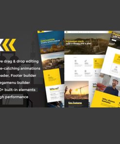 Samatex  -  Industrial WordPress Theme + Woocommerce