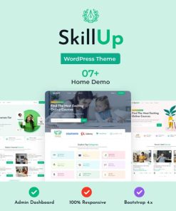 SkillUp  -  Online Education WordPress Theme