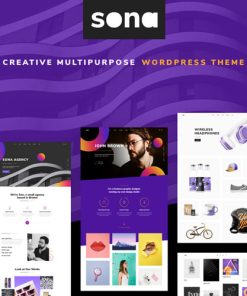 Sona  -  Digital Marketing Agency WordPress