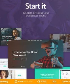 Start It  -  Technology & Startup WordPress Theme