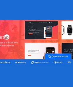 Startup Company  -  WordPress Theme for Business & Technology