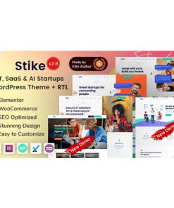 Stike  -  Technology & SEO IT Startup WordPress Theme