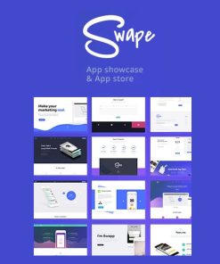 Swape  -  App Showcase & App Store WordPress Theme