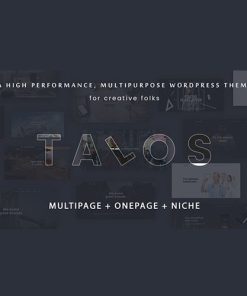 Talos  -  Creative Multipurpose WordPress Theme