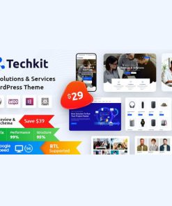Techkit  -  Technology & IT Solutions WordPress Theme