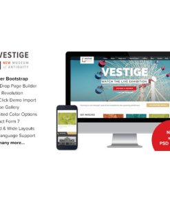 Vestige  -  Museum Responsive WordPress Theme