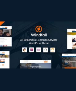Windfall  -  Electrician Services WordPress Theme