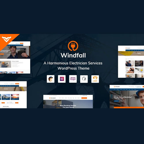Windfall - Electrician Services WordPress Theme
