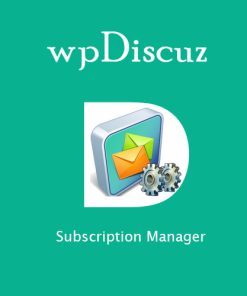 wpDiscuz  -  Subscription Manager