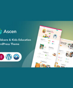 Ascen  -  Childcare & Kids Education WordPress Theme