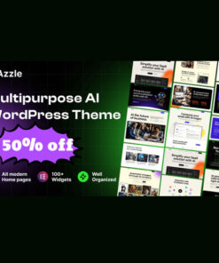 Azzle  -  SaaS & Tech Startup Elementor WordPress Theme